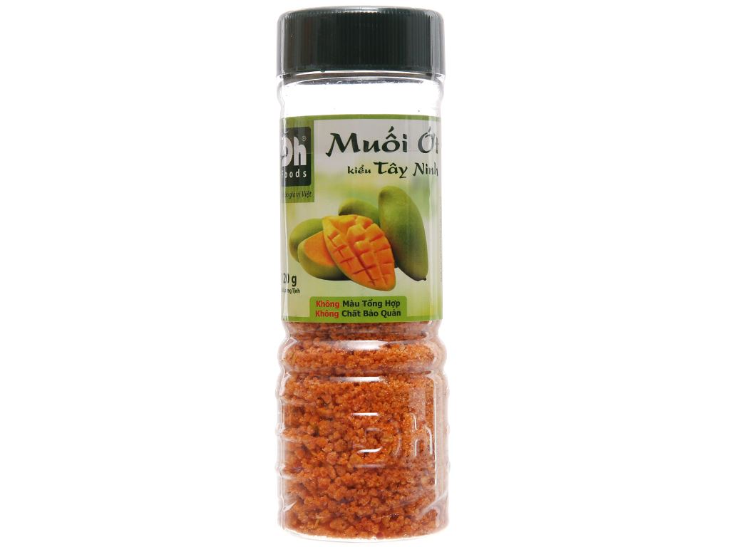 Muối ớt Tây Ninh Dh Foods hũ 120g